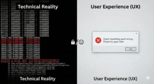 오류 메시지는 왜 구체적이지 않은 경우가 많을까?
